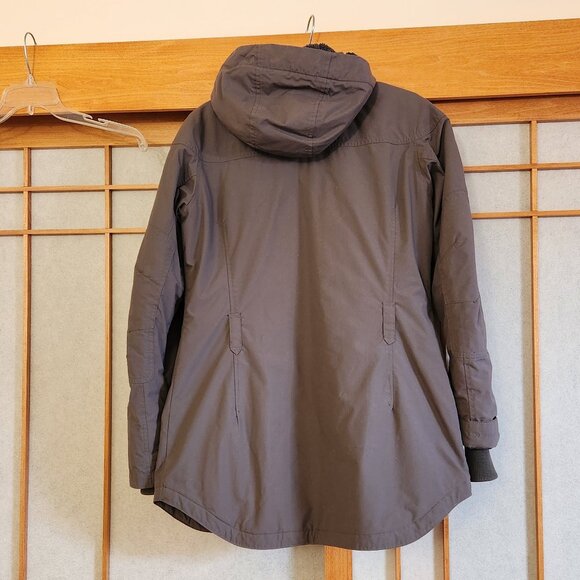 [COLUMBIA] Women's Omni Heat Thermal Hooded Olive Green Winter Insulated Jacket - Picture 6 of 16